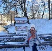 Peaceful Snowy Days in Riga, Latvia