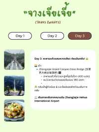 🌲 3 Days 2 Nights in Zhangjiajie, China 