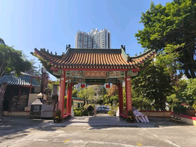 自成一角的大型道教寺廟