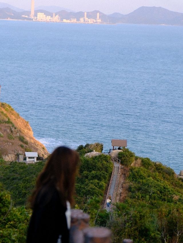 🌅 長洲北角咀——打卡日落秘境，一覽無遺的海岸美景！📸