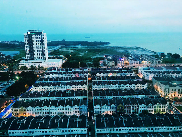 Soaring Above Malacca at Dusk! 🌇