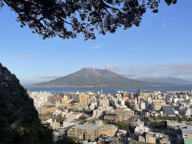 鹿児島一望🤍【城山公園展望台】