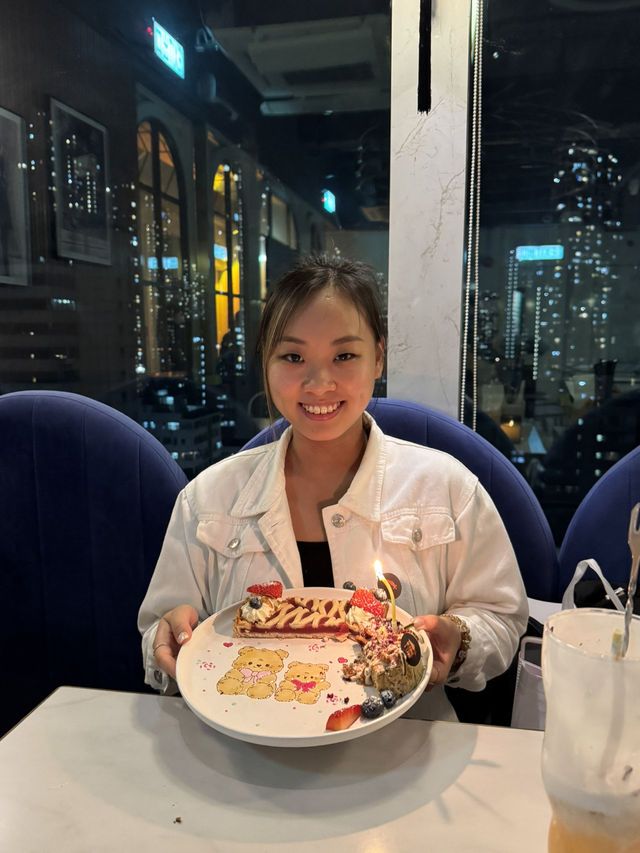 香港生日畫碟慶祝餐廳🇭🇰🥂