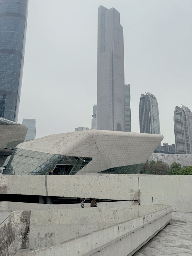 มากว่างโจว ห้ามพลาด guangzhou opera house 