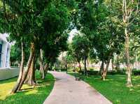 泰國曼谷著名地標高塔建築公園景點：Samut Prakan Learning Park And Tower，免費參觀，適合親子遊，適合打卡拍照📸