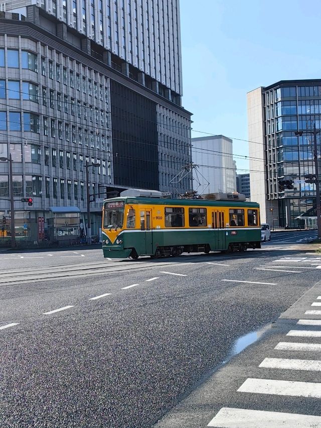 開心闖下鹿兒島市中心