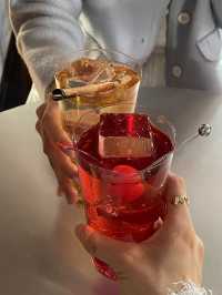 雰囲気が異常..前回の渡韓の時絶対行こうと決めてた"komfy"🍷