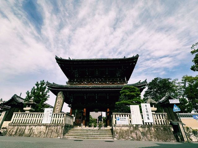 日本京都著名景點：清涼寺，適合打卡拍照📸