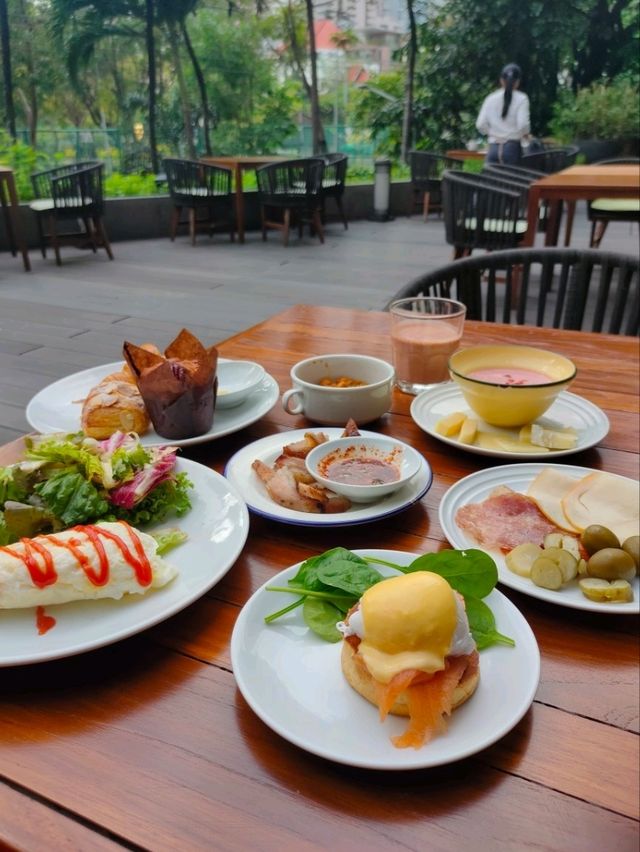 【バンコク】Bangkok Marriott Marquis Queen’s Park 朝食レポ