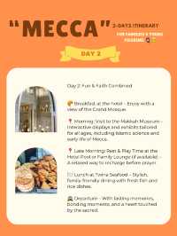 Mecca itinerary 