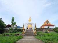 ขัวแตะ สะพานบุญไม้ไผ่วัดพระธาตุสันดอน ลำปาง