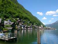 奧地利旅遊🥳哈爾施塔特湖😍欣賞超美麗湖景山景旅遊聖地💕