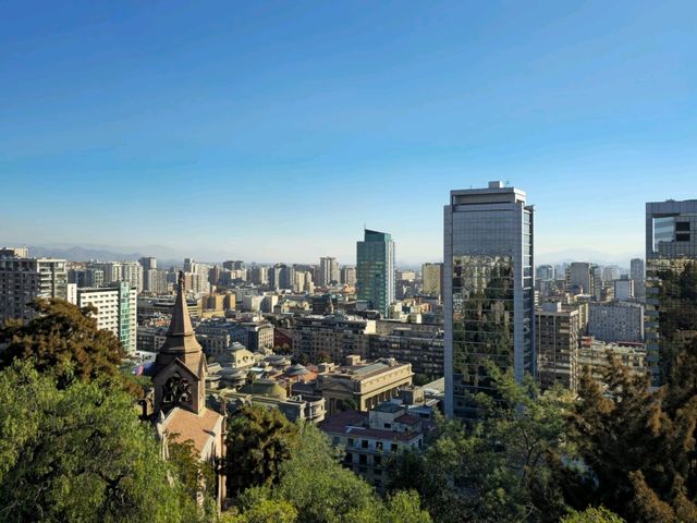 해외여행 칠레 산티아고 조망이 멋진 Cerro Santa Lucía