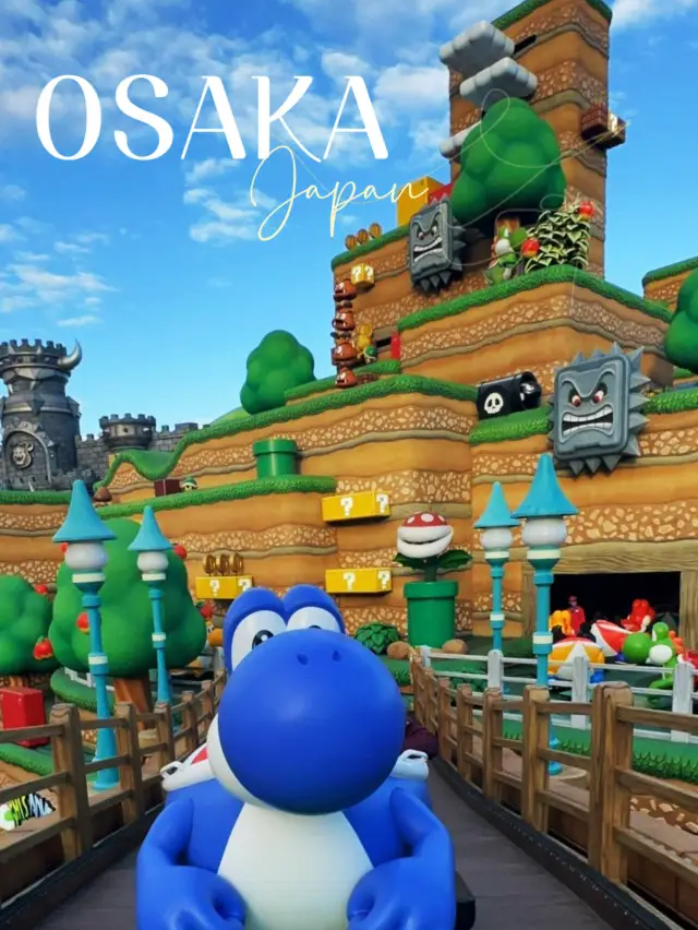 一家人的大阪六日遊:從奈良小鹿到超級瑪利奧世界!