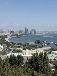 Amazing views along the Azerbaijan coast