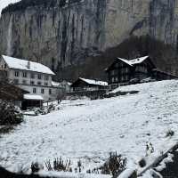 Unforgettable Lauterbrunen White Snow in Lauterbrunnen: A Winter Wonderland