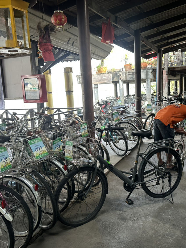 バンコク旅と合わせて🇹🇭中心部から約30分で行ける人工島「バーンガジャオ」でサイクリング