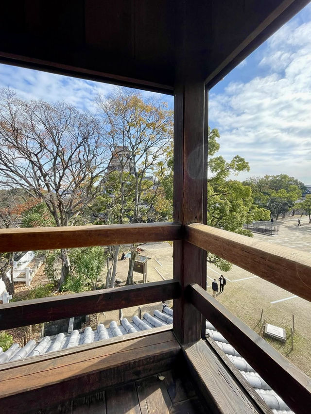 A Relaxed Walk Around Okayama Castle