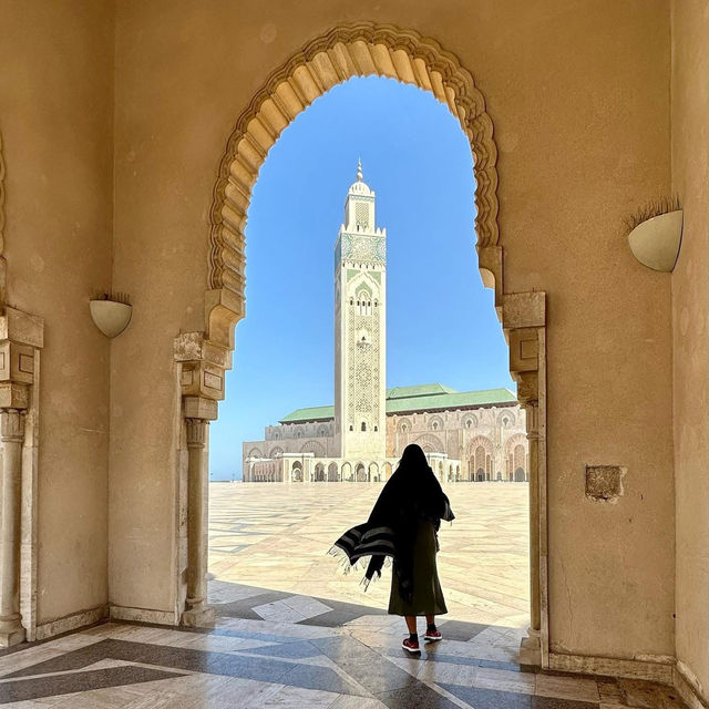 🕌✨ Hassan II Mosque: A Masterpiece of Moroccan Grandeur