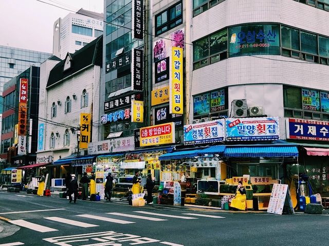 🐟【鮮味十足】扎嘎其海鮮市場：來釜山就該吃一口海味
