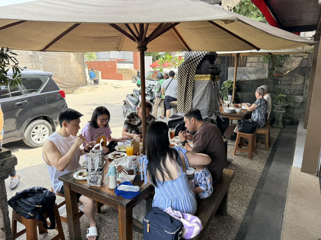 A legendary local eatery at Sanur Harbor