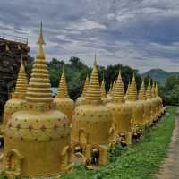 🛕วัดป่าสว่างบุญ เจดีย์ 500 ยอด เที่ยวสระบุรี