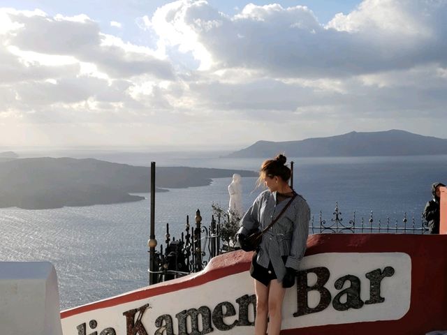 Honeymoon in Blue & White: Santorini Dreams