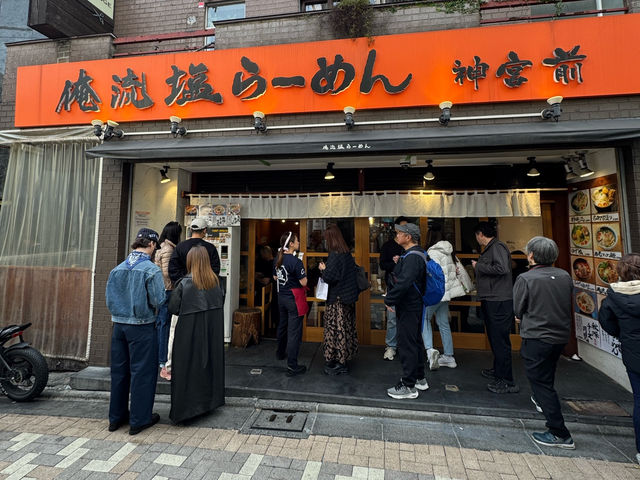 🍜 Ramen Reward: Post-Meiji Shrine Comfort at Oreryu Shio-Ramen 🥟