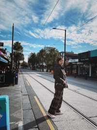 Spent my Sunday exploring one of Melbourne’s most iconic neighbourhoods — St Kilda! ☀️