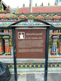 極彩色の南インド寺院！ワットプラシーマハーウマーテウィーで異文化参拝体験