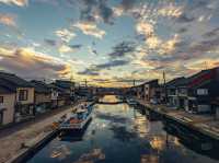 日本🇯🇵 威尼斯🛳️🌄新湊內川運河