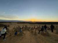 Pinnacles during sunset