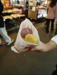 食べ歩き天国！台北の饒河街夜市で夜を満喫