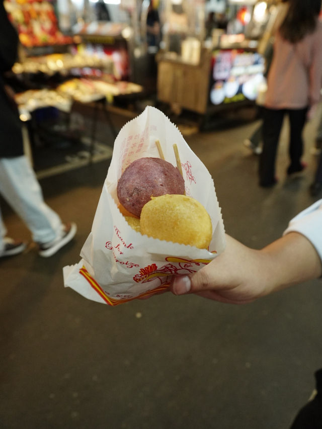 食べ歩き天国！台北の饒河街夜市で夜を満喫