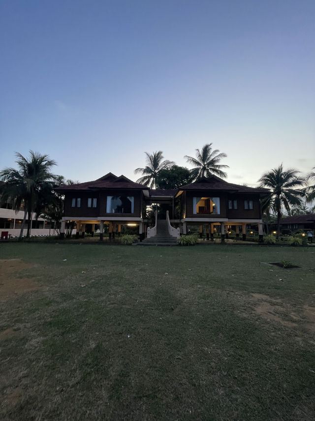 Cherating — an exceptionally beautiful beach. 