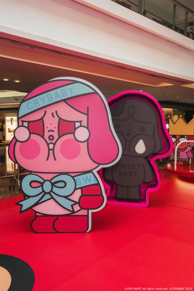 8️⃣ 大巨型 CRYBABY 打卡位 📷