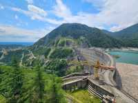 Big Wall, Blue Water, and Mountain Vibes at Enguri Dam