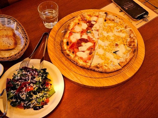 I came to Daehak-ro to enjoy nice Italian food, and so I did
