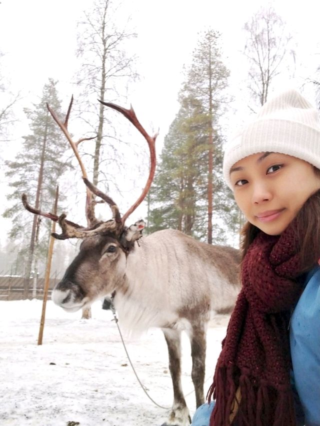 Rovaniemi Finland Santa Clause village is like magic land