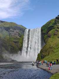 冰島南邊-斯科加瀑布（Skogafoss）