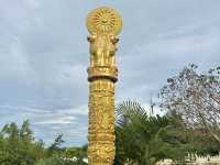 ไหว้พระอุโบสถสีทองวัดท่ามะกอก