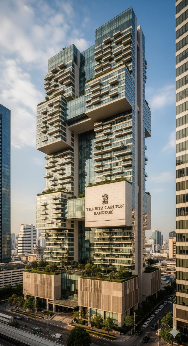 The Ritz-Carlton, Bangkok ฟิน หรู งาม ครบสูตร The Ritz-Carlton, Bangkok ฟิน หรู งาม ครบสูตร