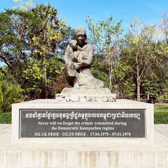 🕊️ Tuol Sleng Genocide Museum: Where a Mother’s Tears Meet a Thousand Prayers for Peace 🕯️
