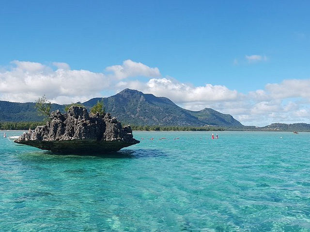 Crystal Rock -  A beautiful big rock of Mauritius 