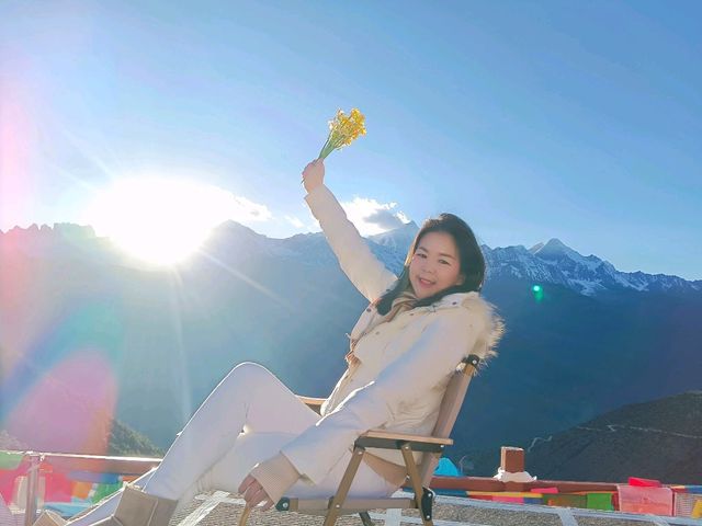 จุดชมวิวภูเขาหิมะเหมยลี่