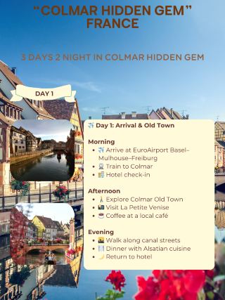 法國行程 – 科爾馬隱藏寶石（3天）