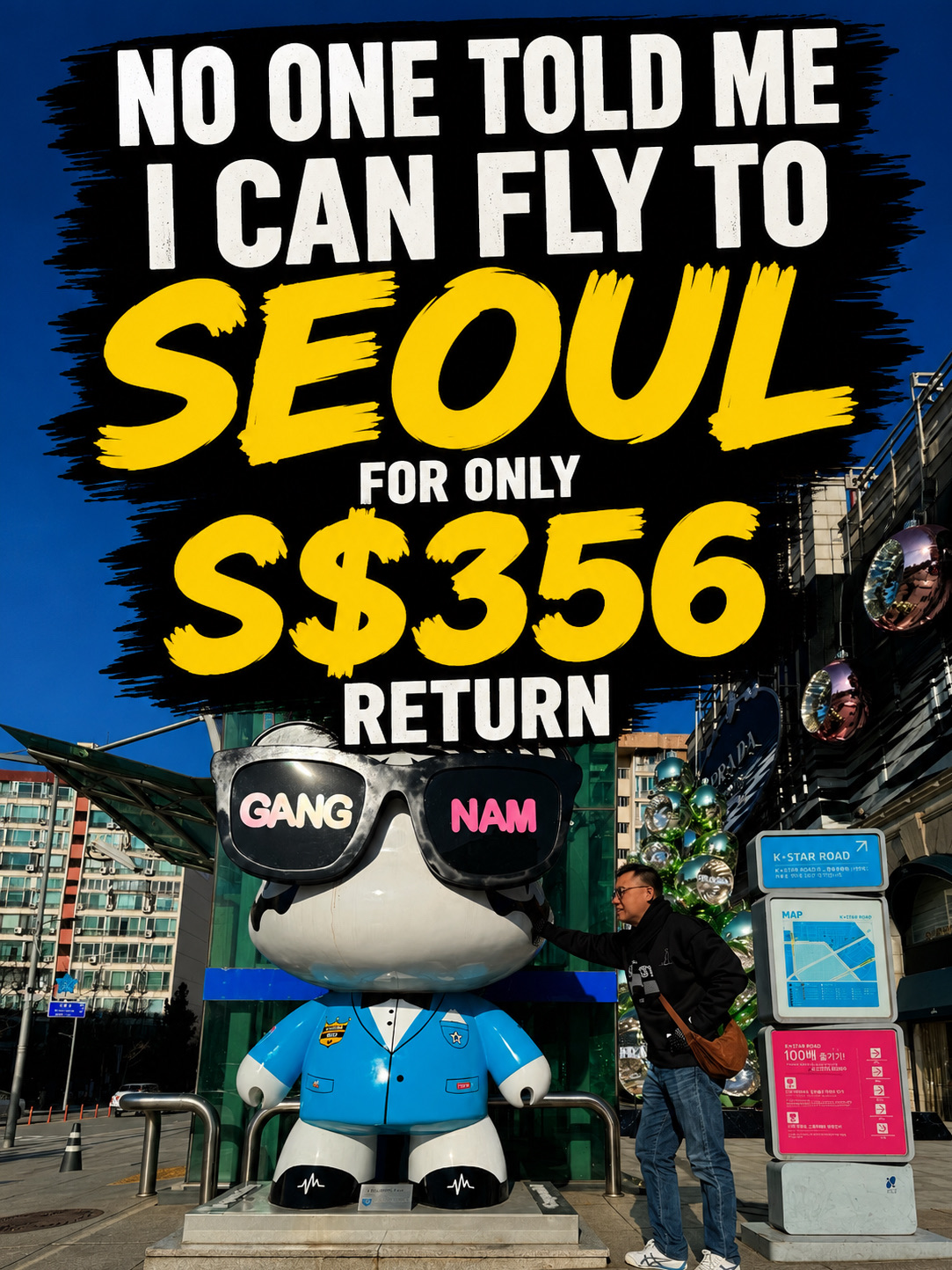 I was browsing flights recently when one fare immediately caught my attention.

Singapore to Seoul.

Direct flight.

15kg checked baggage included.

S$356 return.

For a destination nearly six hours away, that’s a surprisingly good price.

What made it even more interesting was the flight timing.

Depart Singapore at 11:00pm.

Arrive Seoul at 6:45am.

Return from Seoul at 3:50pm.

Arrive Singapore at 9:30pm.

You get almost a full first day and most of your final day in Seoul.

I also compared it against Scoot on the same dates.

Scoot was S$347 return.

Just S$9 cheaper.

But it didn’t include checked baggage and the flight timings were less attractive.

So where does S$356 sit in my airfare framework?

Deep Value: Under S$400

Normal: S$400–550

Premium: Above S$550

At S$356 return, this falls comfortably into Deep Value territory.

I’ve flown T’way before.

Nothing outstanding.

The seats aren’t the widest.

The legroom isn’t fantastic.

You won’t mistake it for a premium airline.

But it gets the job done.

The flights were punctual, the experience was straightforward, and I arrived exactly where I needed to be.

Sometimes that’s all you need from a six-hour flight.

For me, that’s the sweet spot between price and practicality.

Would I book this fare?

Absolutely.

#quietmiles #seoultrip #southkoreatrip #seoultravel #koreatravel #airfaredeal #flightdeal #budgettravel #travelhack #visitseoul #directflight #southkorea #cheapflightdeals #seoul 