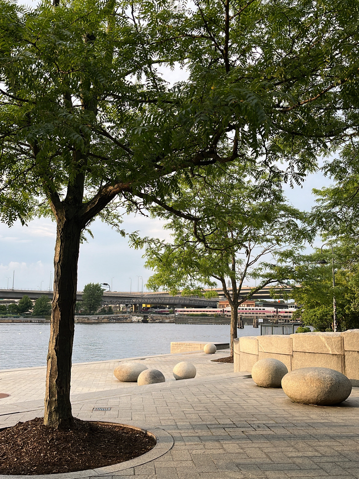 🌿 Nashua Street Park – สวนเล็ก ๆ ริม Charles River