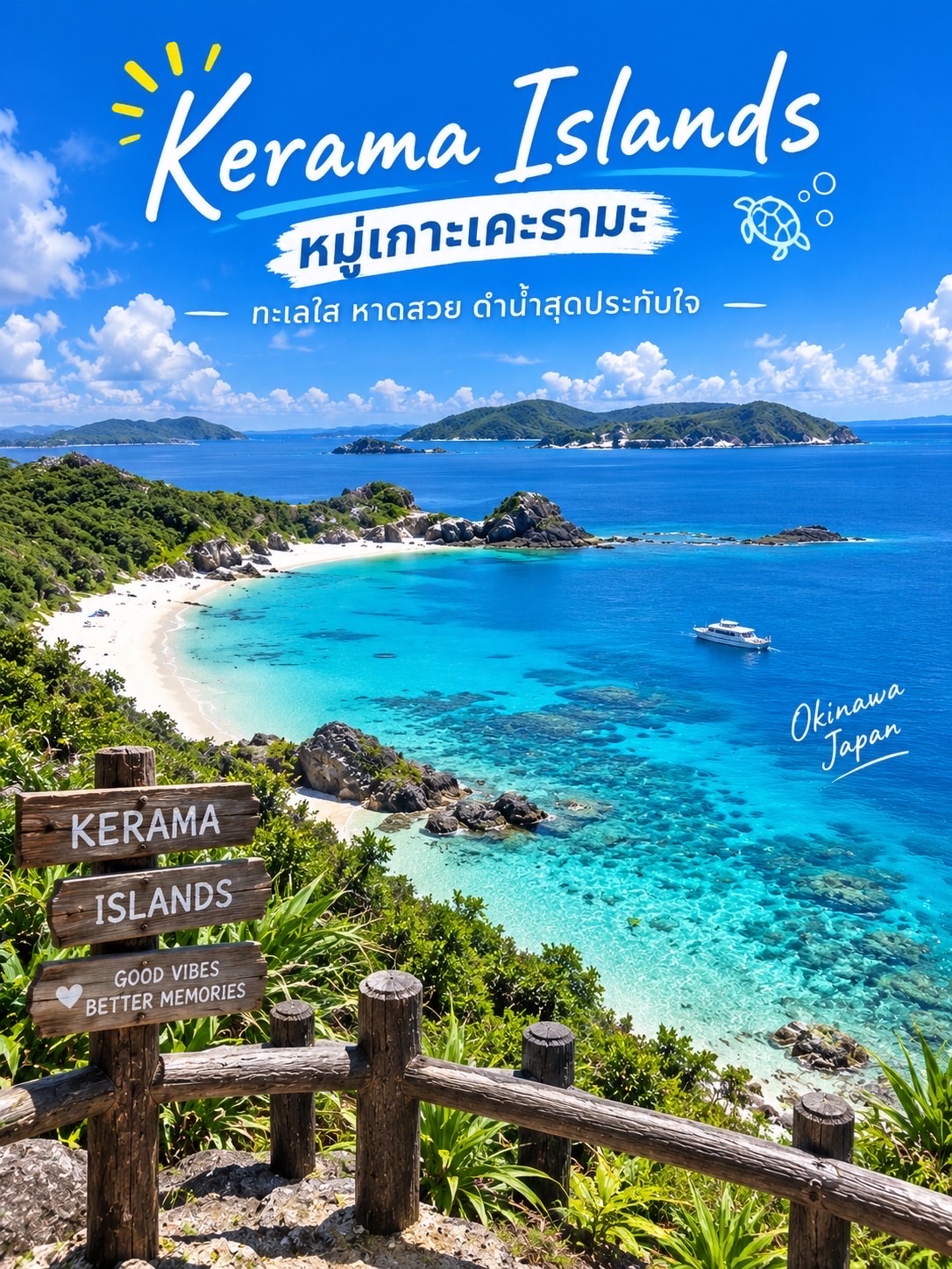 Kerama Islands – หมู่เกาะเคะรามะ 🏝️🇯🇵