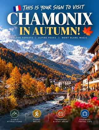 Why Chamonix in Autumn Is an Absolute Bucket-List Vibe 🍁🏔️